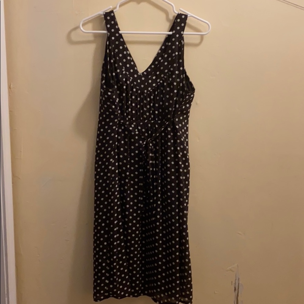 Beautiful simple BROWN maternity dress